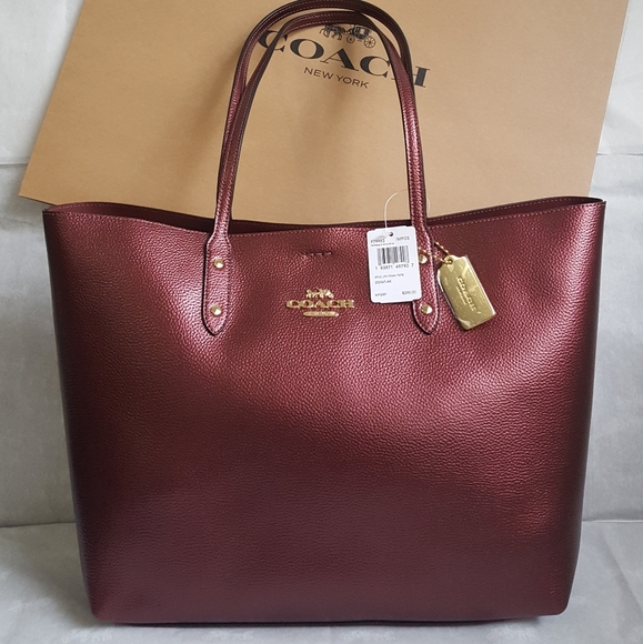 COACH TOWN TOTE + Wristlet set + FREE Gift - Picture 5 of 8